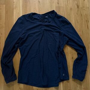 Title Nine Navy Long Sleeve Tee